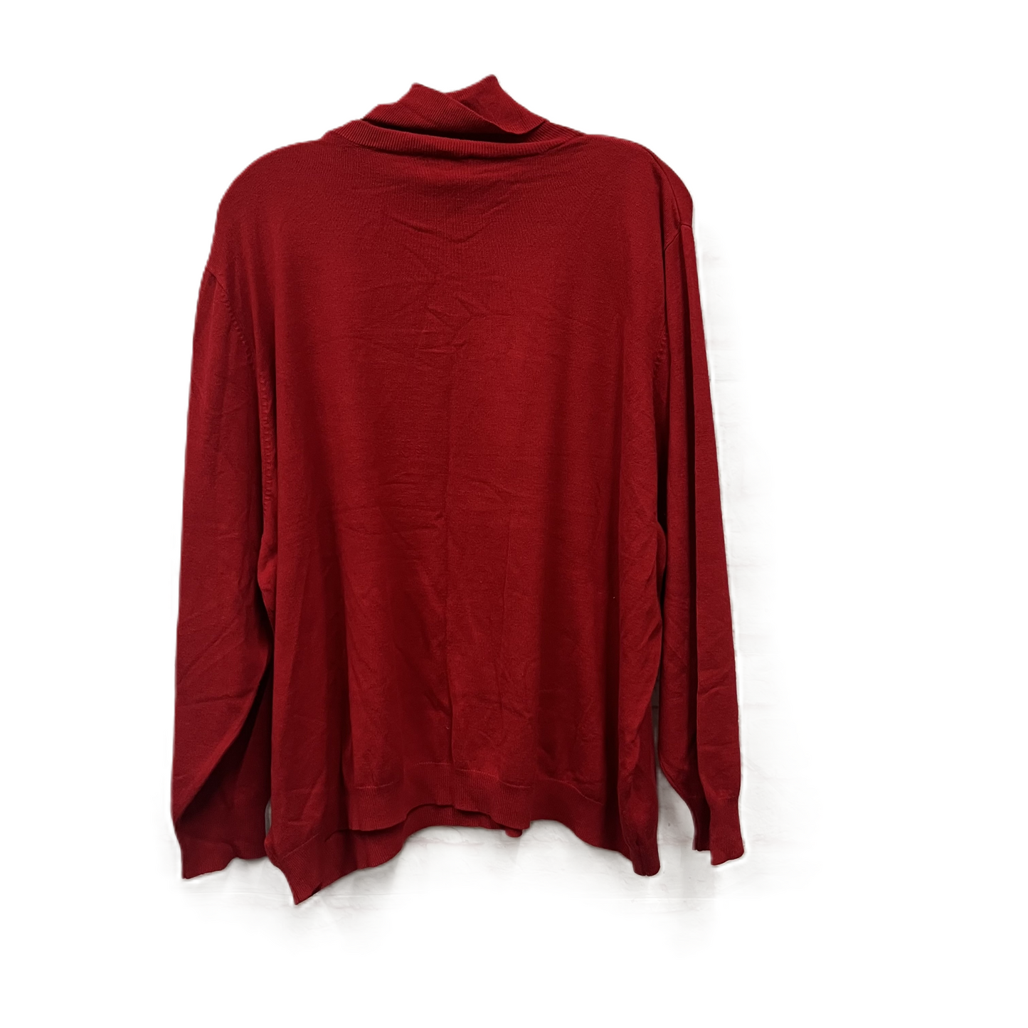 Sweater By whisper knit In Red, Size: 3x