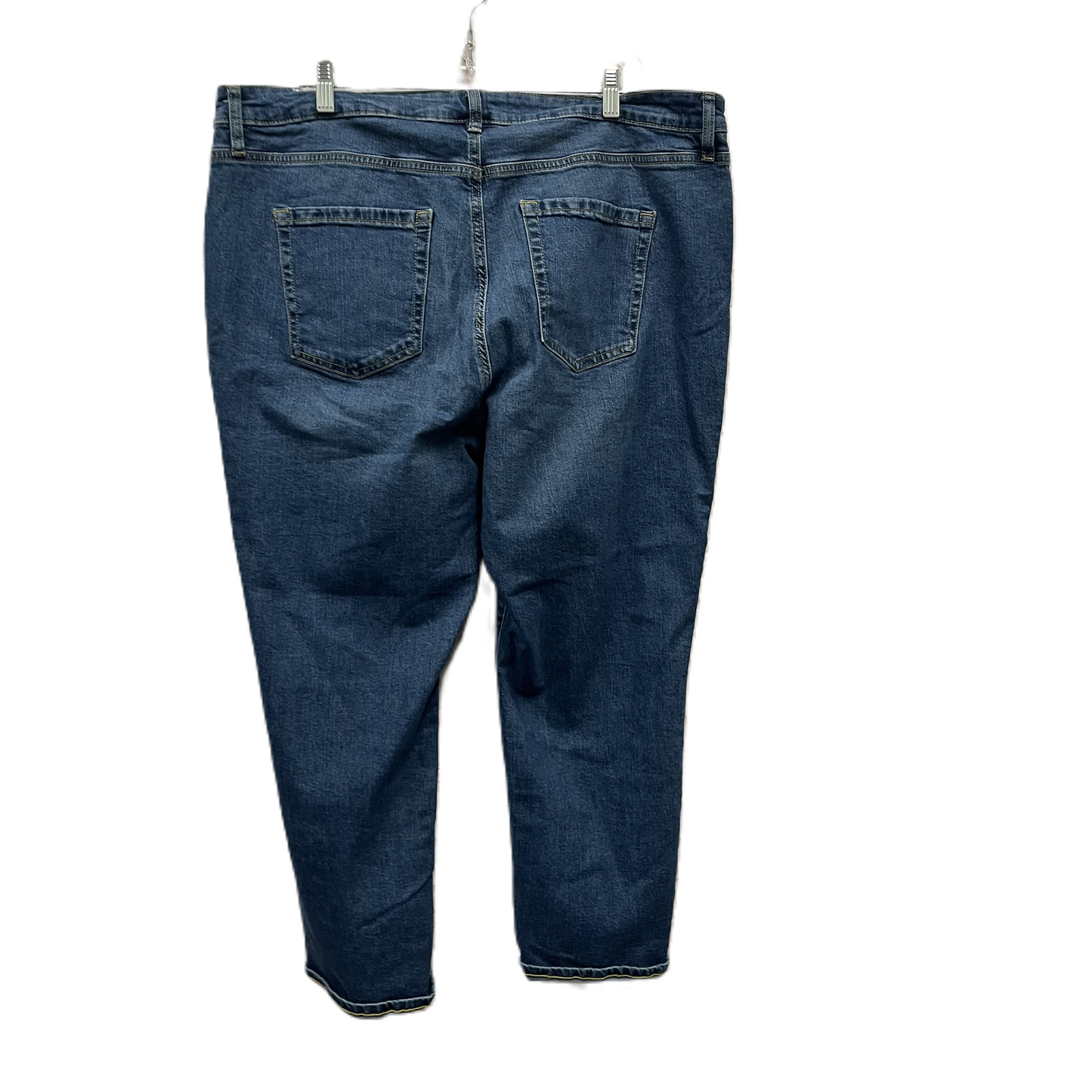 Jeans Straight By Style And Company In Blue Denim, Size: 20