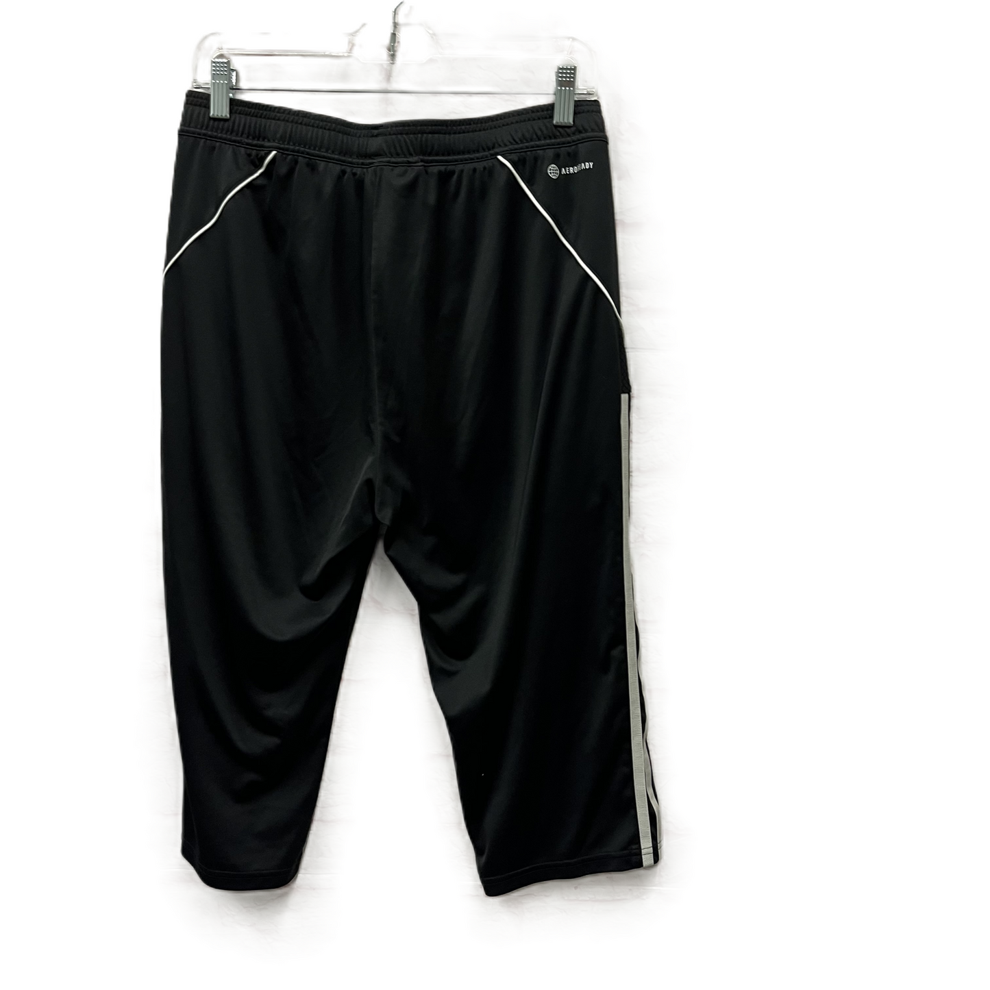 Athletic Capris By Adidas In Black, Size: L