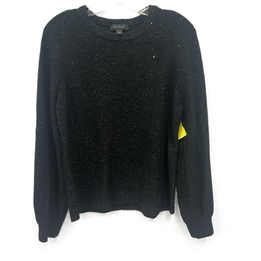 Sweater By Ann Taylor In Black, Size: L