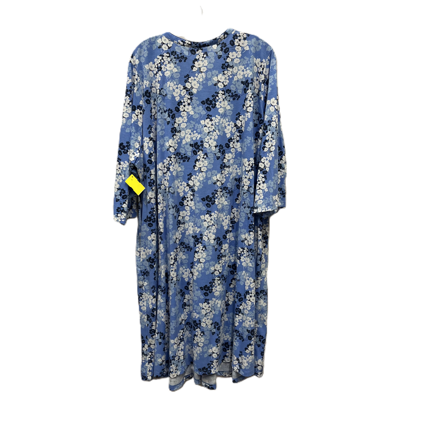 Dress Casual Maxi By Woman Within In Blue, Size: 4x