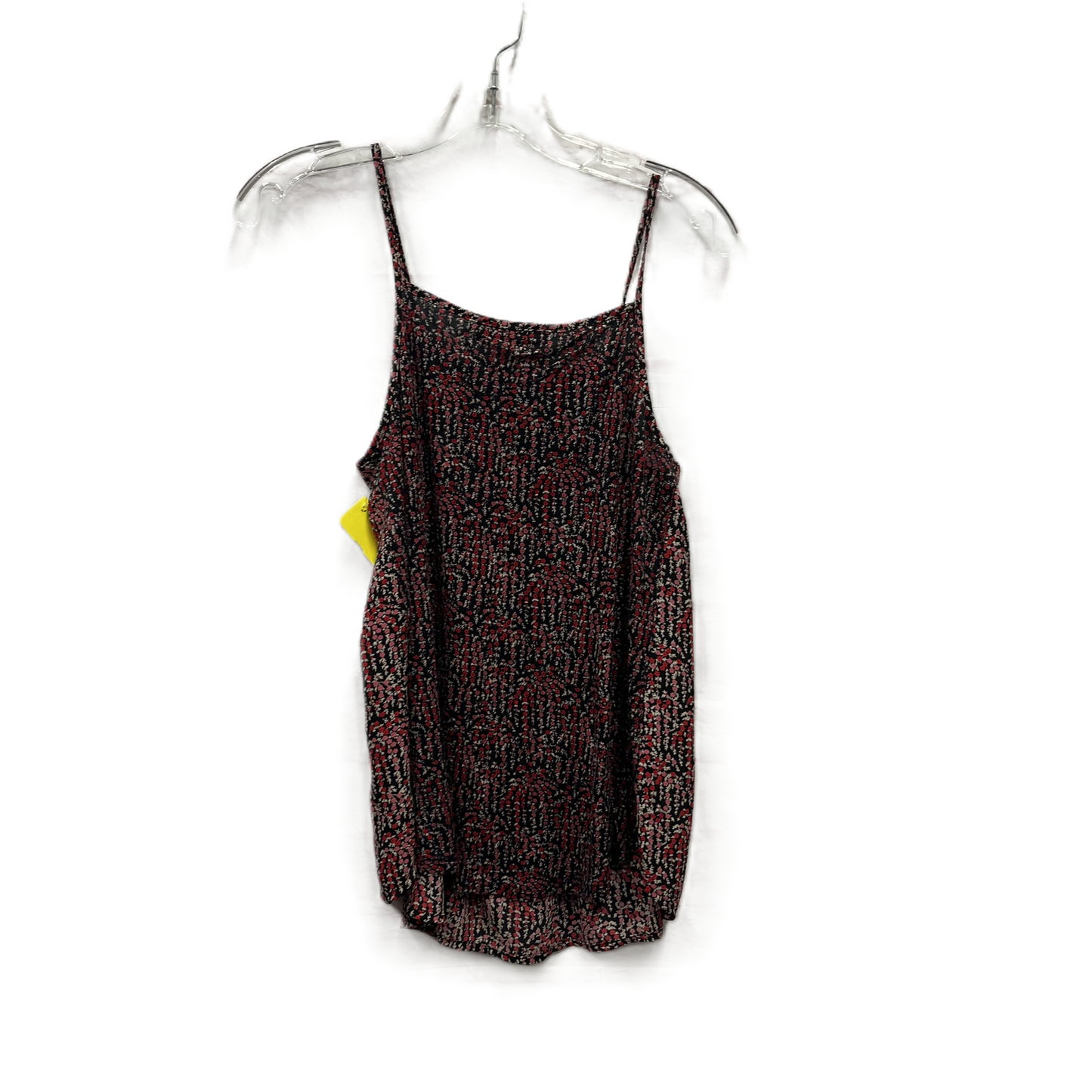 Top Sleeveless By Loft In Black & Red, Size: Xs