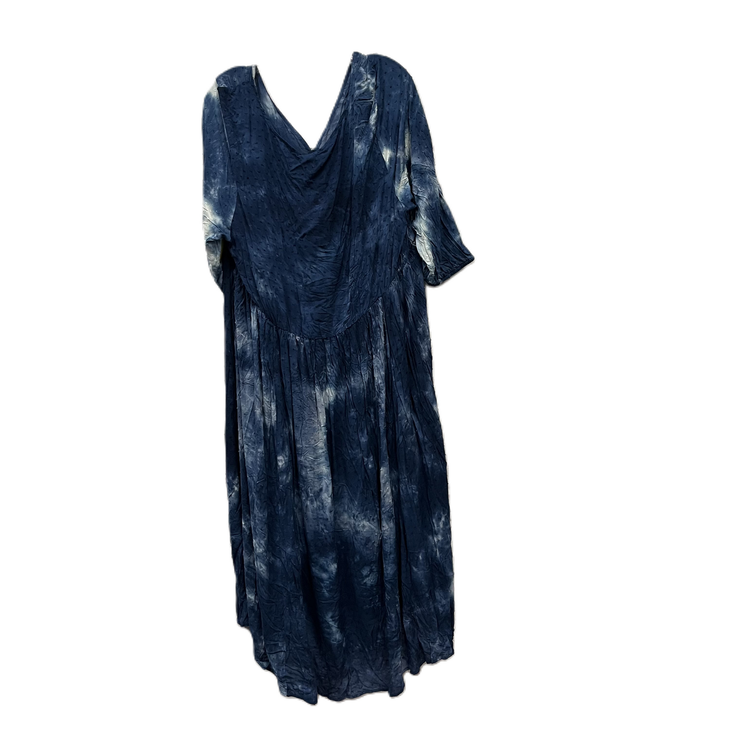 Dress Casual Midi By Torrid In Blue, Size: 3x