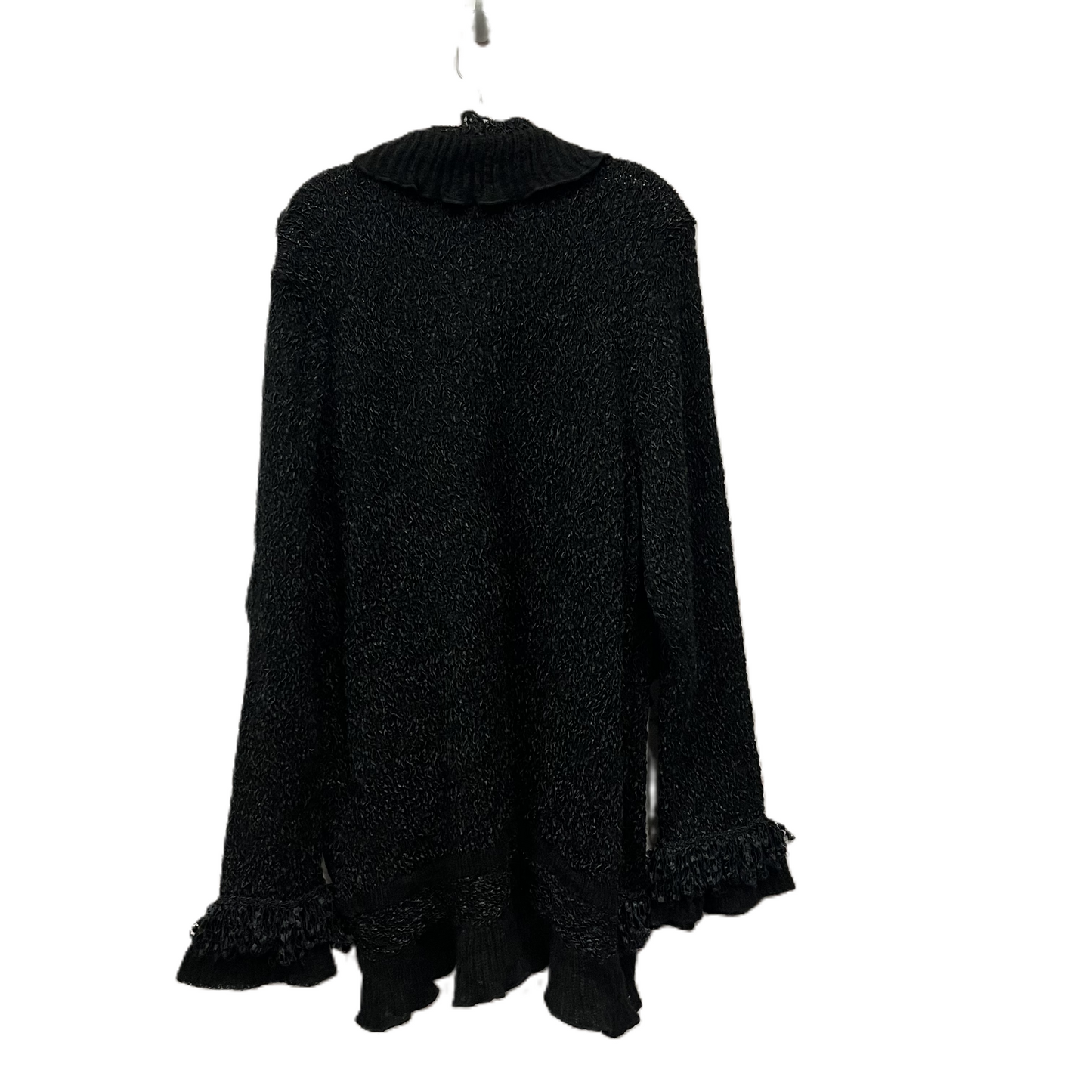 Sweater Cardigan By Lane Bryant In Black, Size: 2x