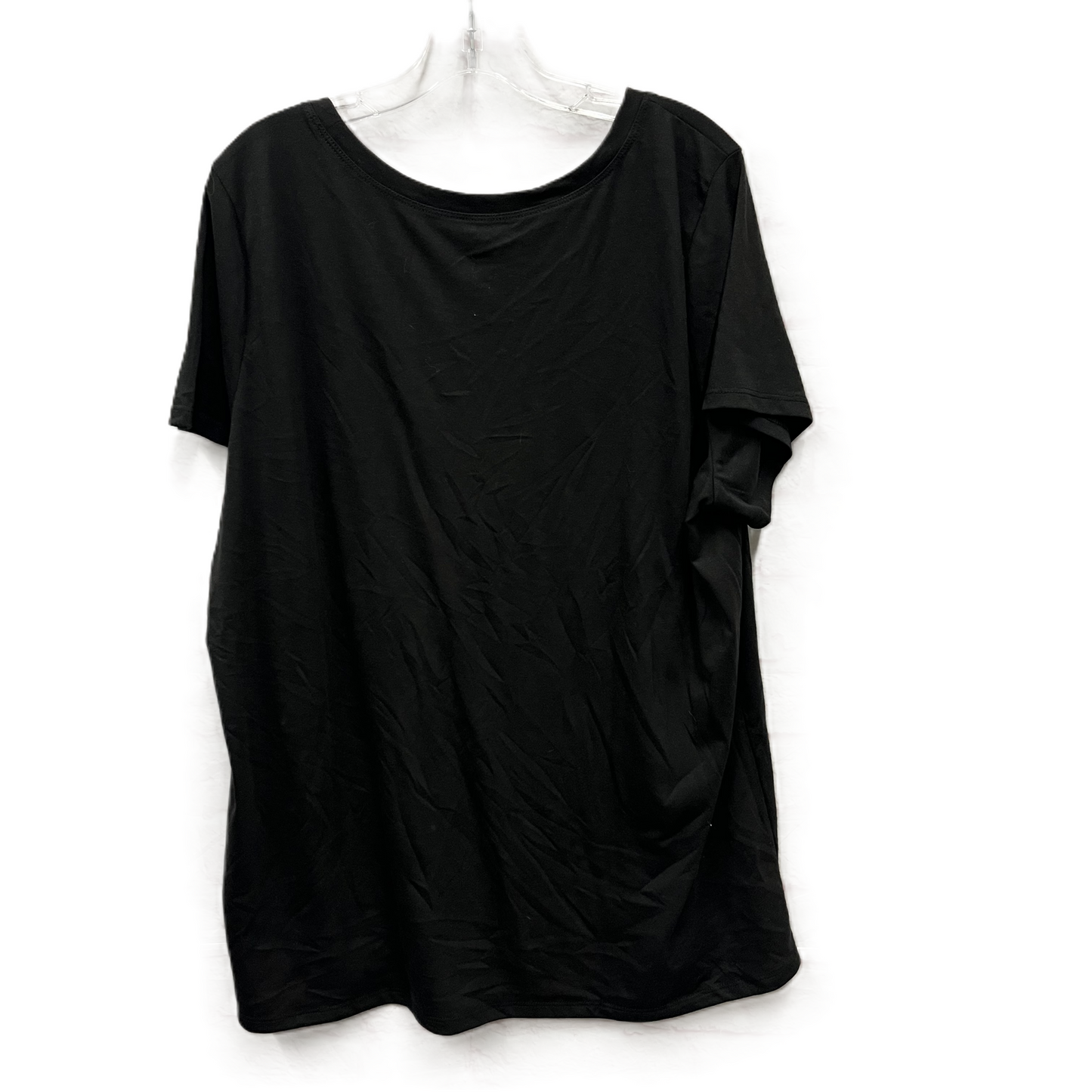 Top Short Sleeve By Torrid In Black, Size: 3x