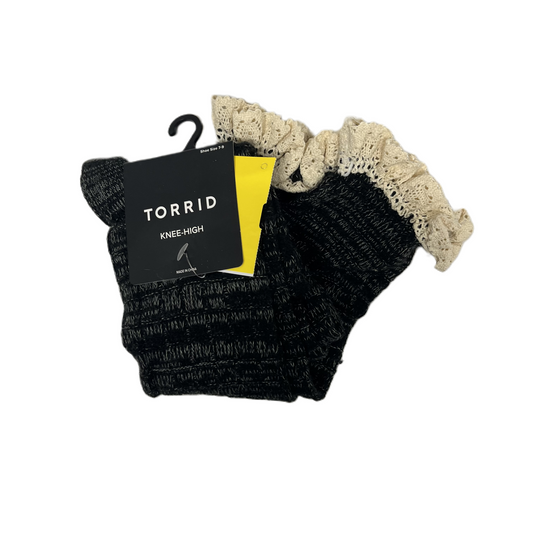 Socks By Torrid In Black, Size: 0