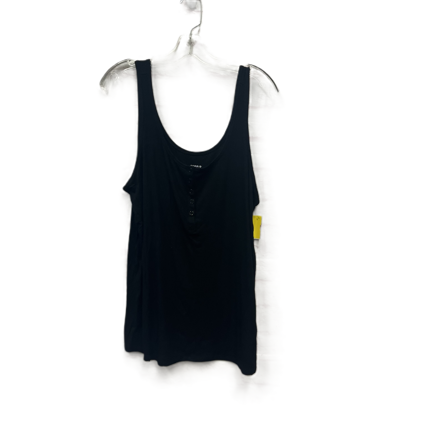 Top Sleeveless By Torrid In Black, Size: 3x