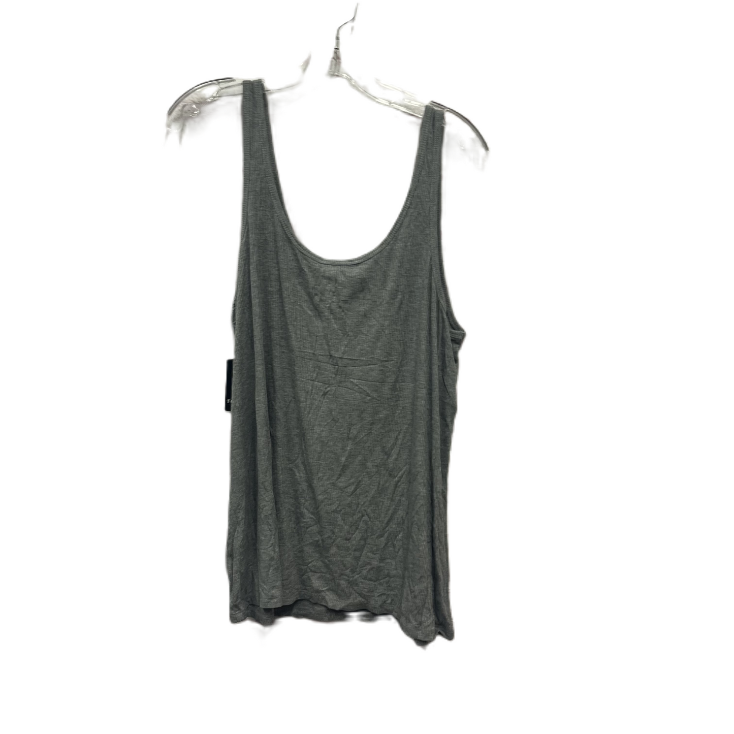 Top Sleeveless By Torrid In Grey, Size: 3x