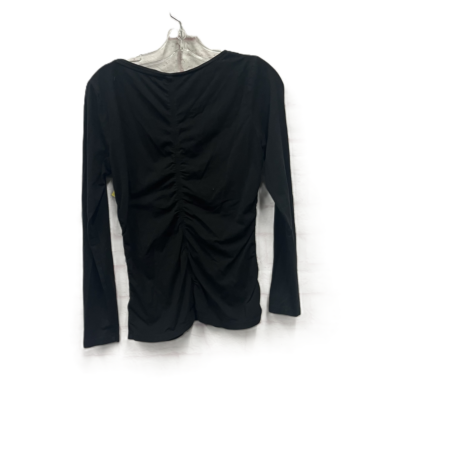 Athletic Top Long Sleeve Crewneck By Athleta In Black, Size: M