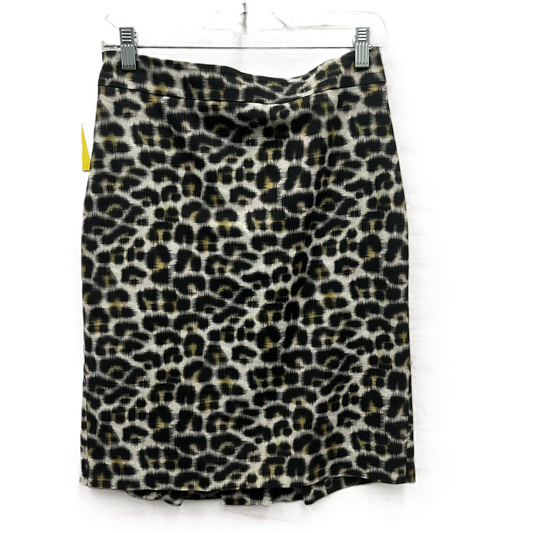 Skirt Mini & Short By Ann Taylor In Animal Print, Size: 4p