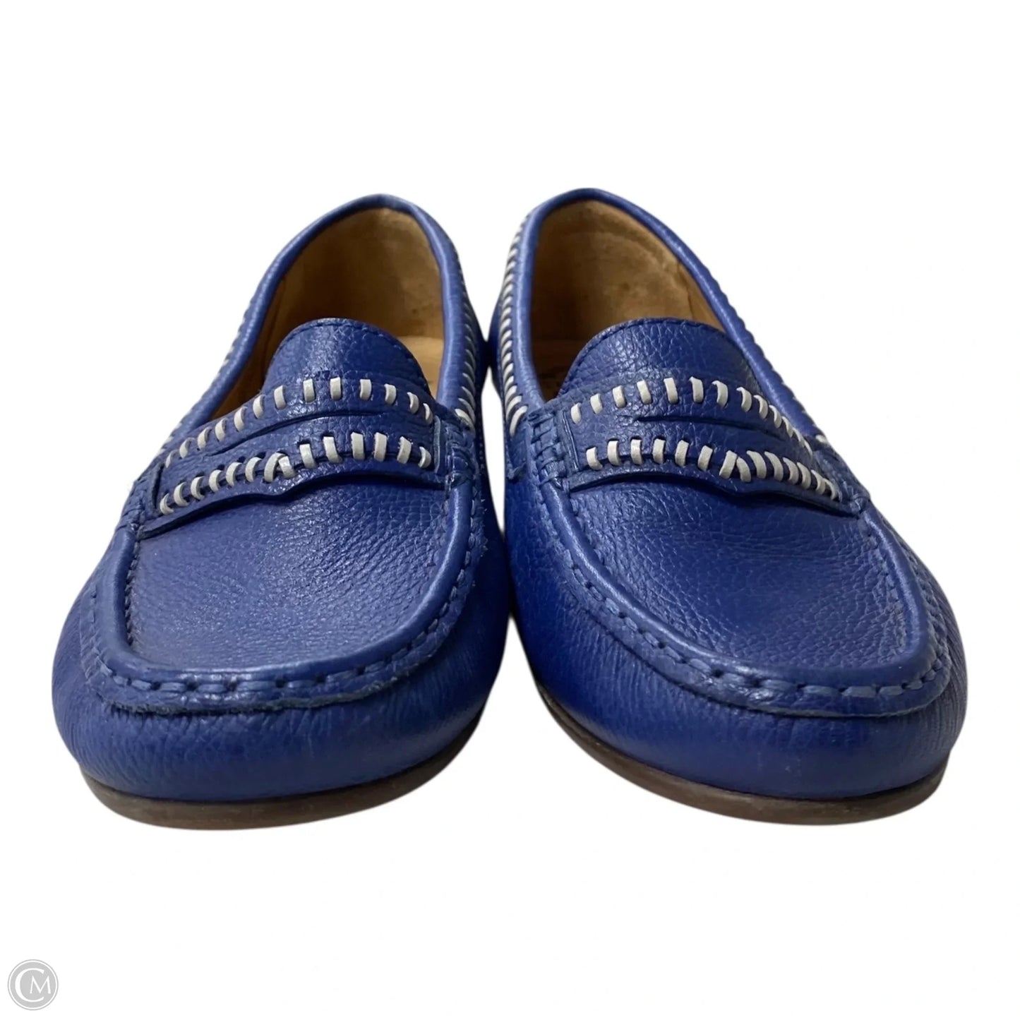 Shoes Flats By driver club In Blue, Size: 9.5
