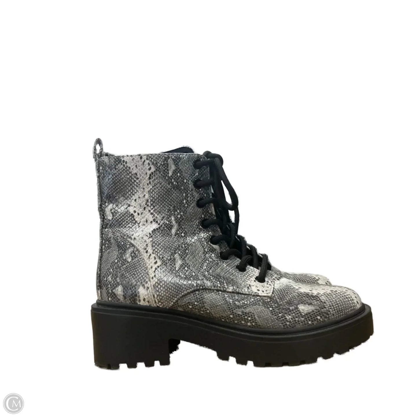 Boots Ankle Heels By American Eagle In Snakeskin Print, Size: 7