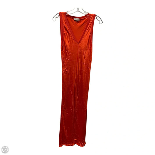 Dress Casual Maxi By Michael Stars In Orange, Size: S