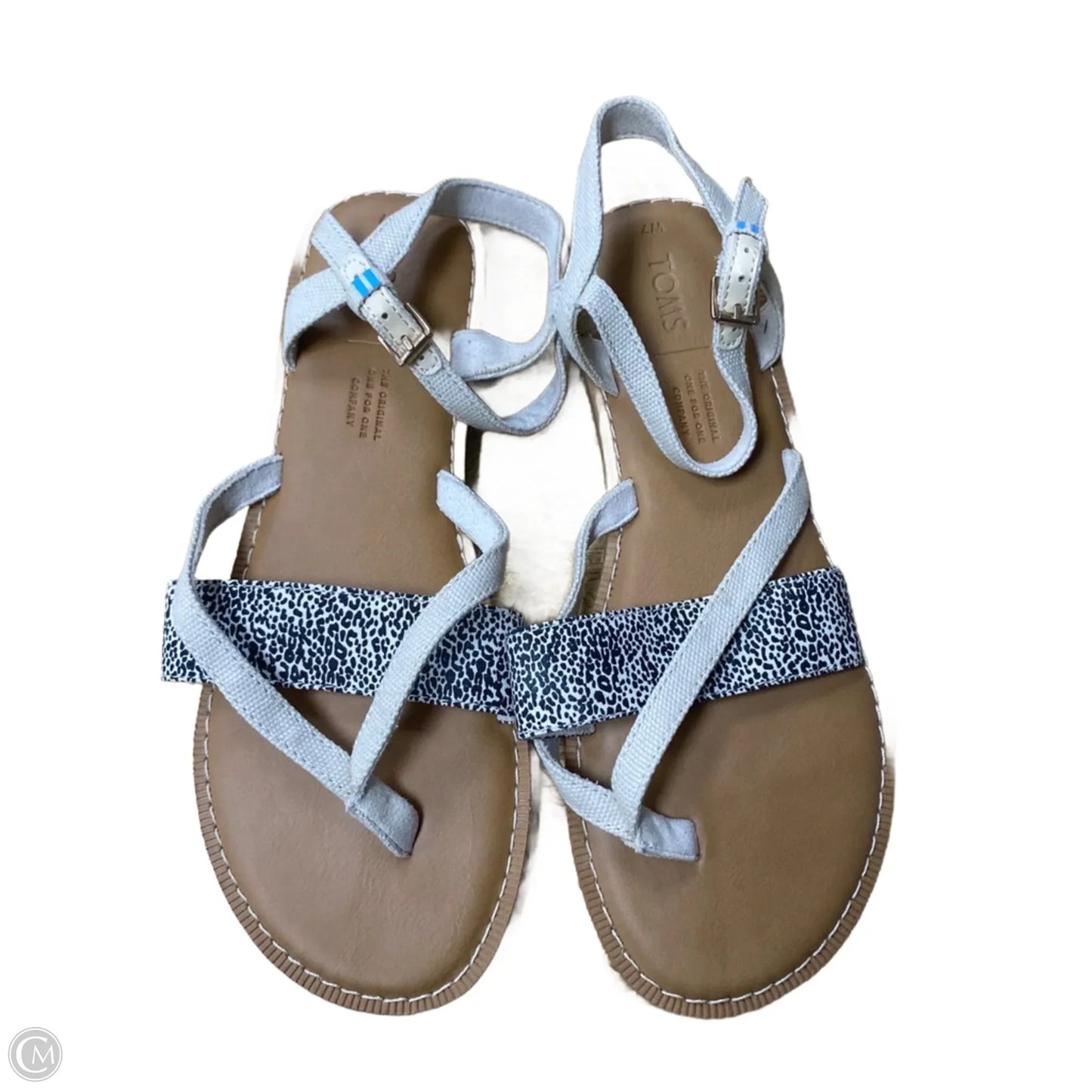 Sandals Flats By Toms In Cream, Size: 7