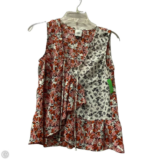 Top Sleeveless By Cabi In White, Size: Xs