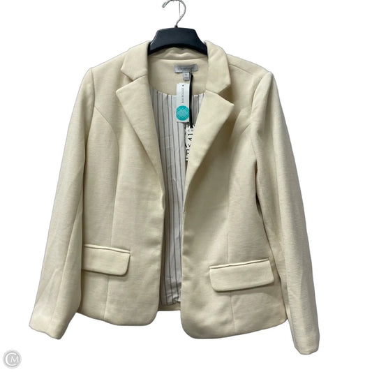 Blazer By 41 Hawthorn In Cream, Size: Xl