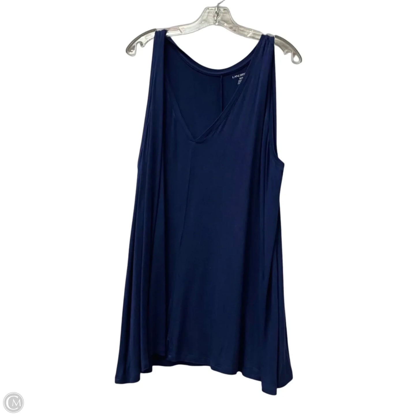 Top Sleeveless By Lane Bryant In Blue, Size: 2x