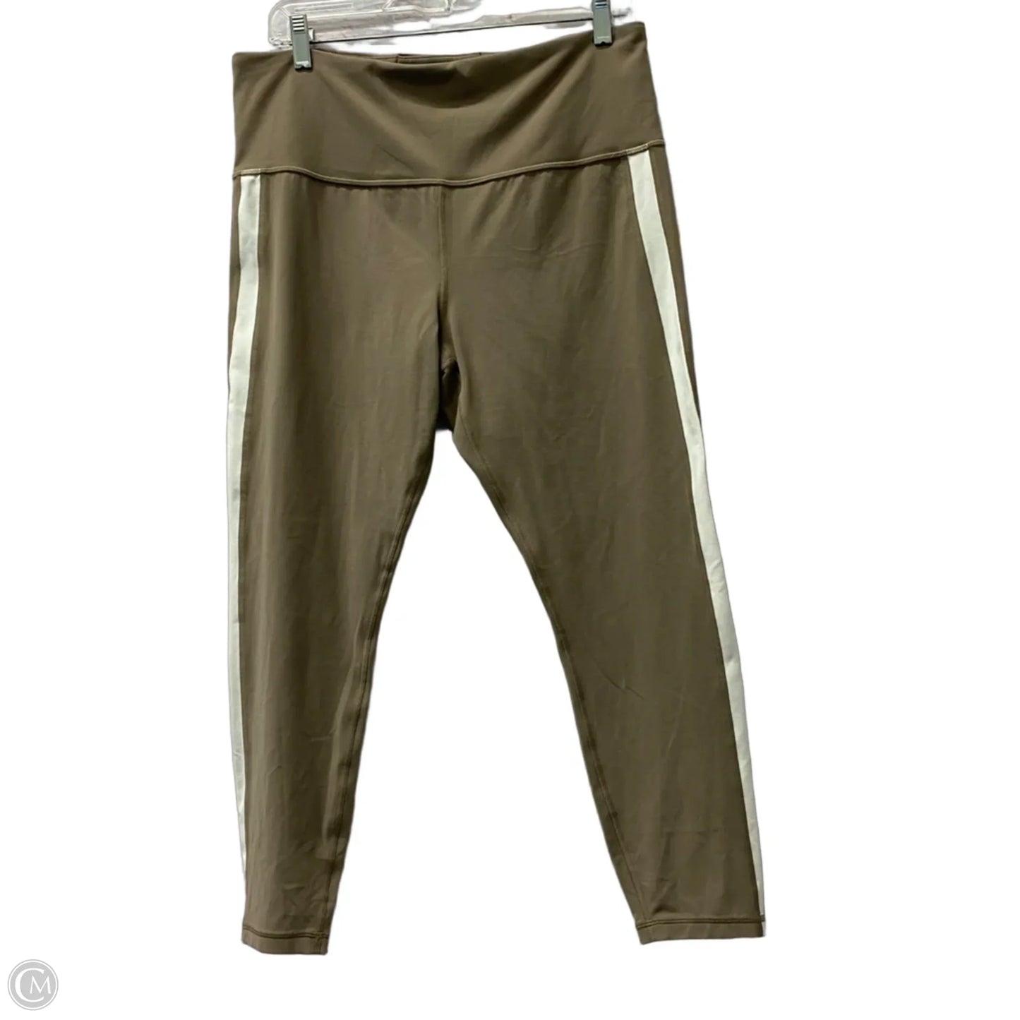 Athletic Capris By Athleta In Tan, Size: Xl