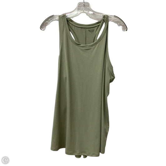 Athletic Tank Top By Athleta In Green, Size: S