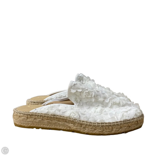 Shoes Flats By Anthropologie In White, Size: 8.5