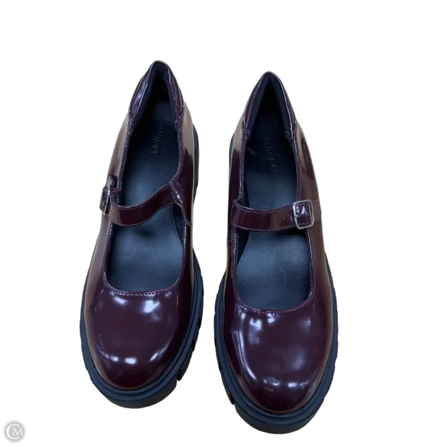 Shoes Heels Block By Old Navy In Purple, Size: 9.5