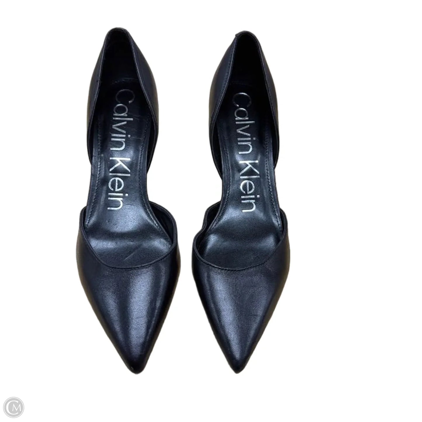 Shoes Heels Kitten By Calvin Klein In Black, Size: 9