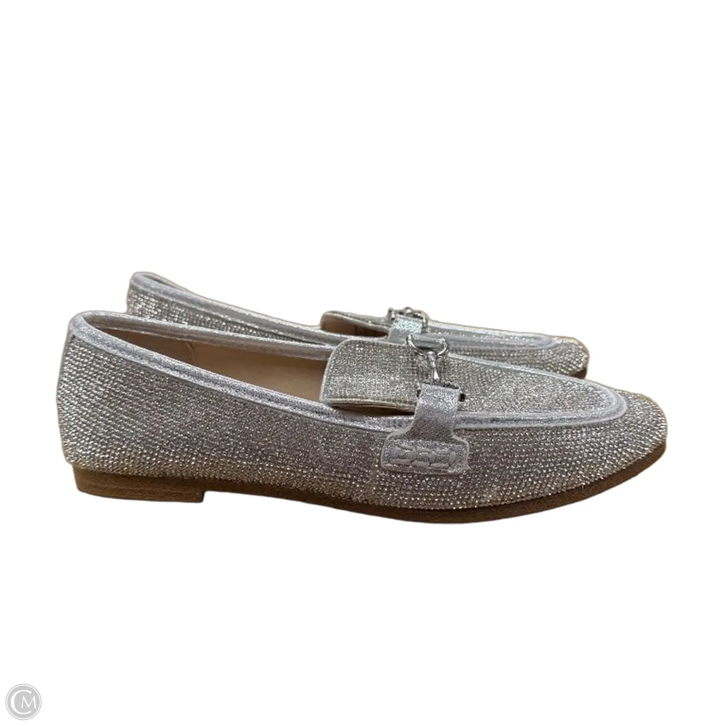 Shoes Flats By A New Day In Silver, Size: 9.5