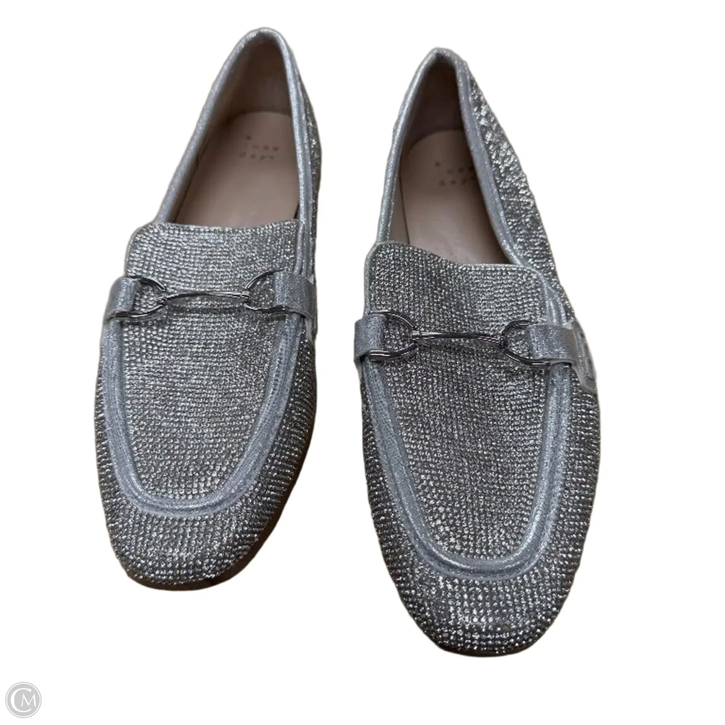 Shoes Flats By A New Day In Silver, Size: 9.5