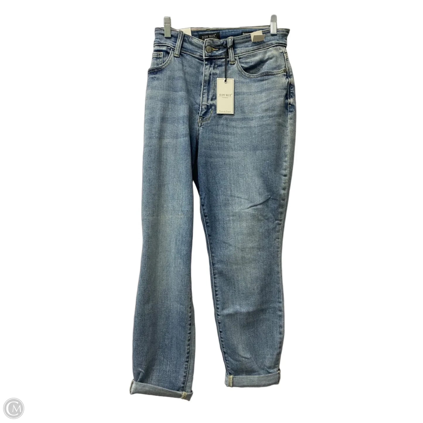Jeans Boyfriend By Judy Blue In Blue Denim, Size: 14