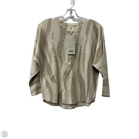Sweater By Sioni In Tan, Size: S