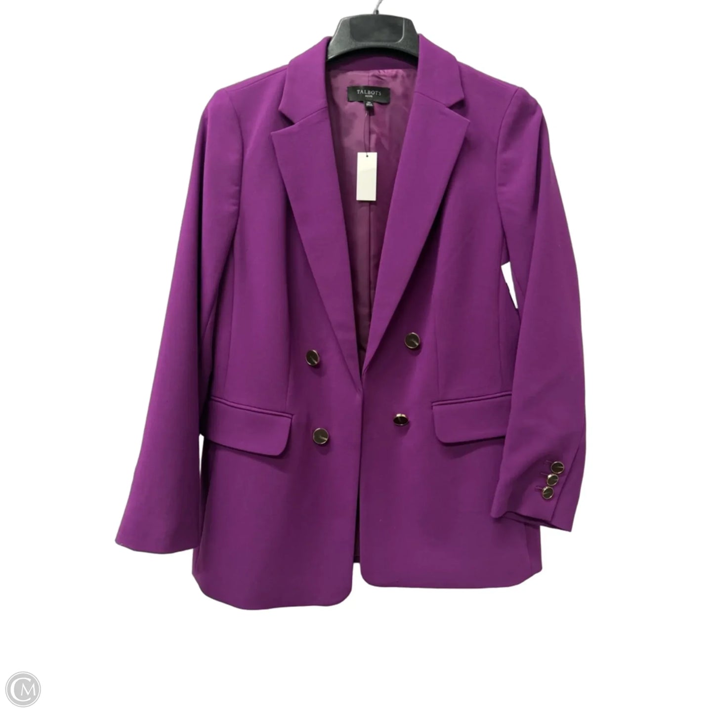 Blazer By Talbots In Purple, Size: Mp