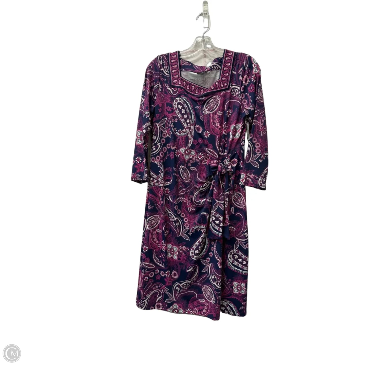 Dress Work By Talbots In Purple, Size: M