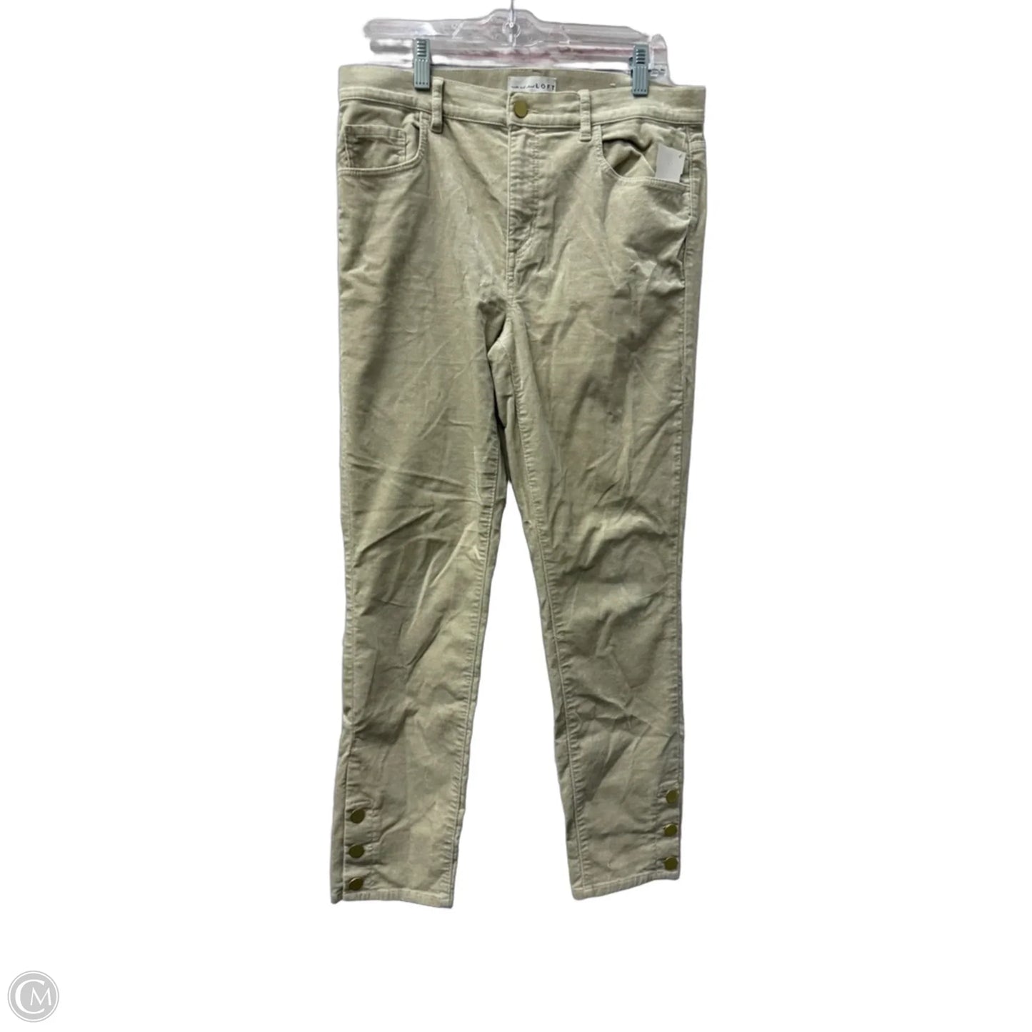 Pants Corduroy By Loft In Tan, Size: 8