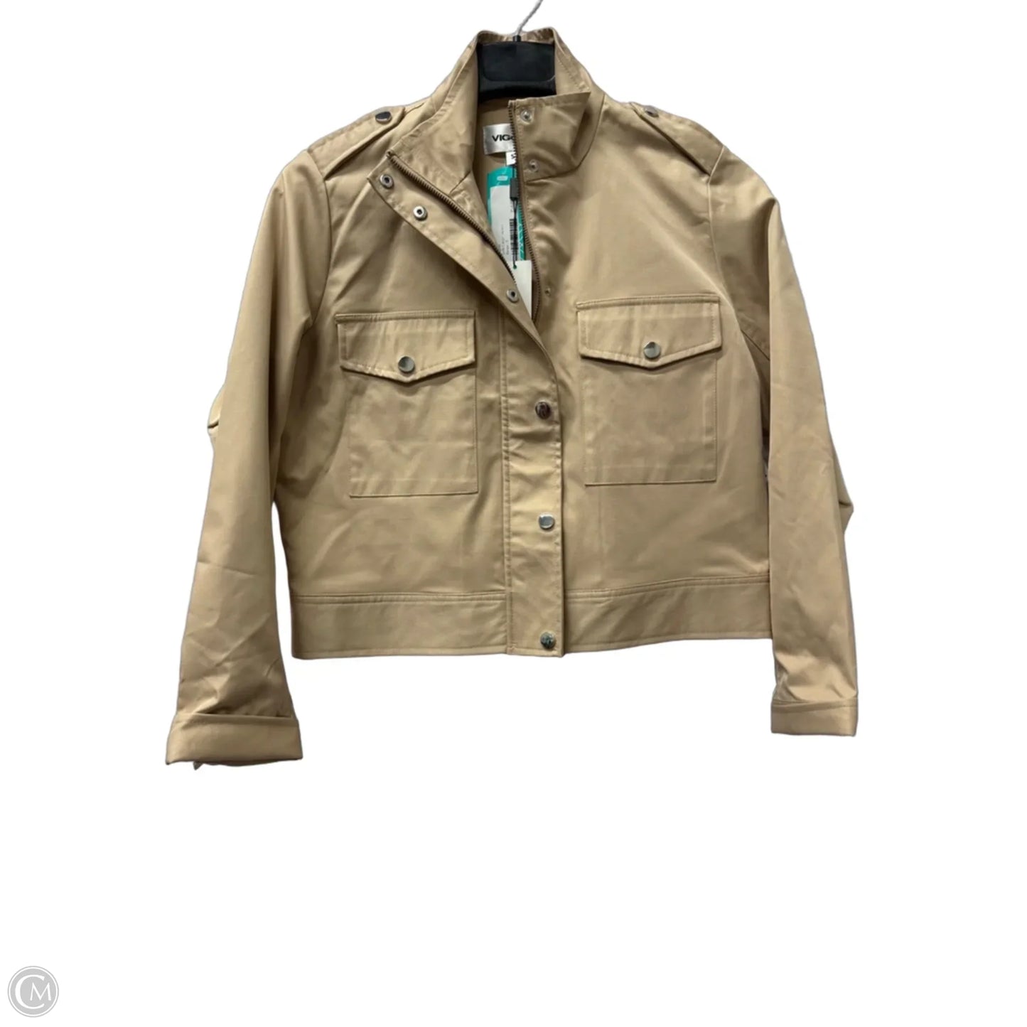 Jacket Other By Vigoss In Tan, Size: S
