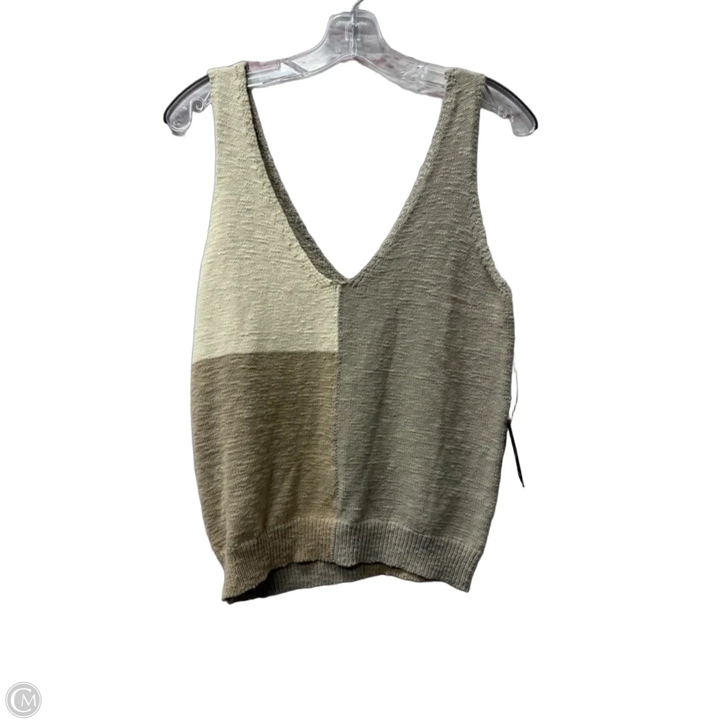 Top Sleeveless By Lulus In Taupe, Size: S