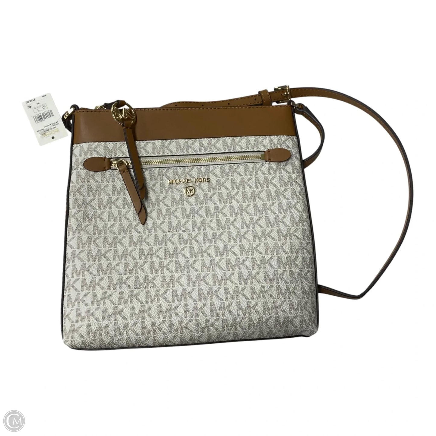 Crossbody Designer By Michael Kors, Size: Medium