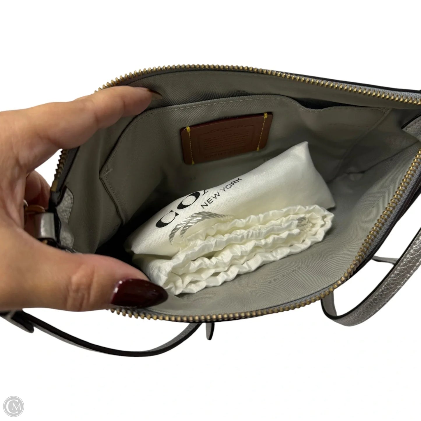 Crossbody Designer By Coach, Size: Medium