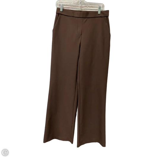Pants Wide Leg By Nicole Miller In Brown, Size: 4
