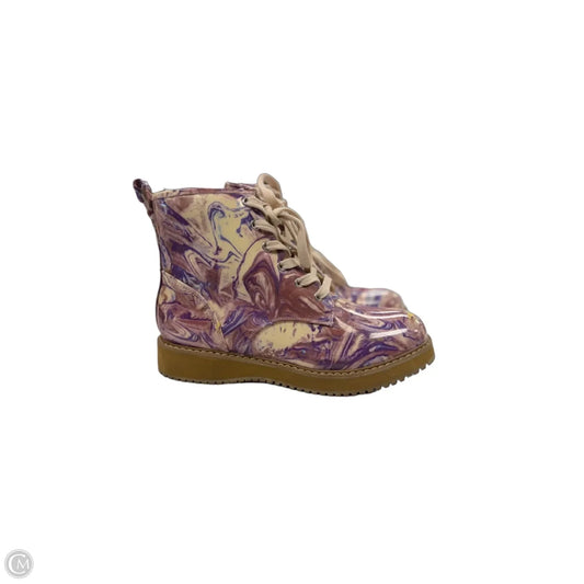 Boots Ankle Flats By Steve Madden In Purple, Size: 5