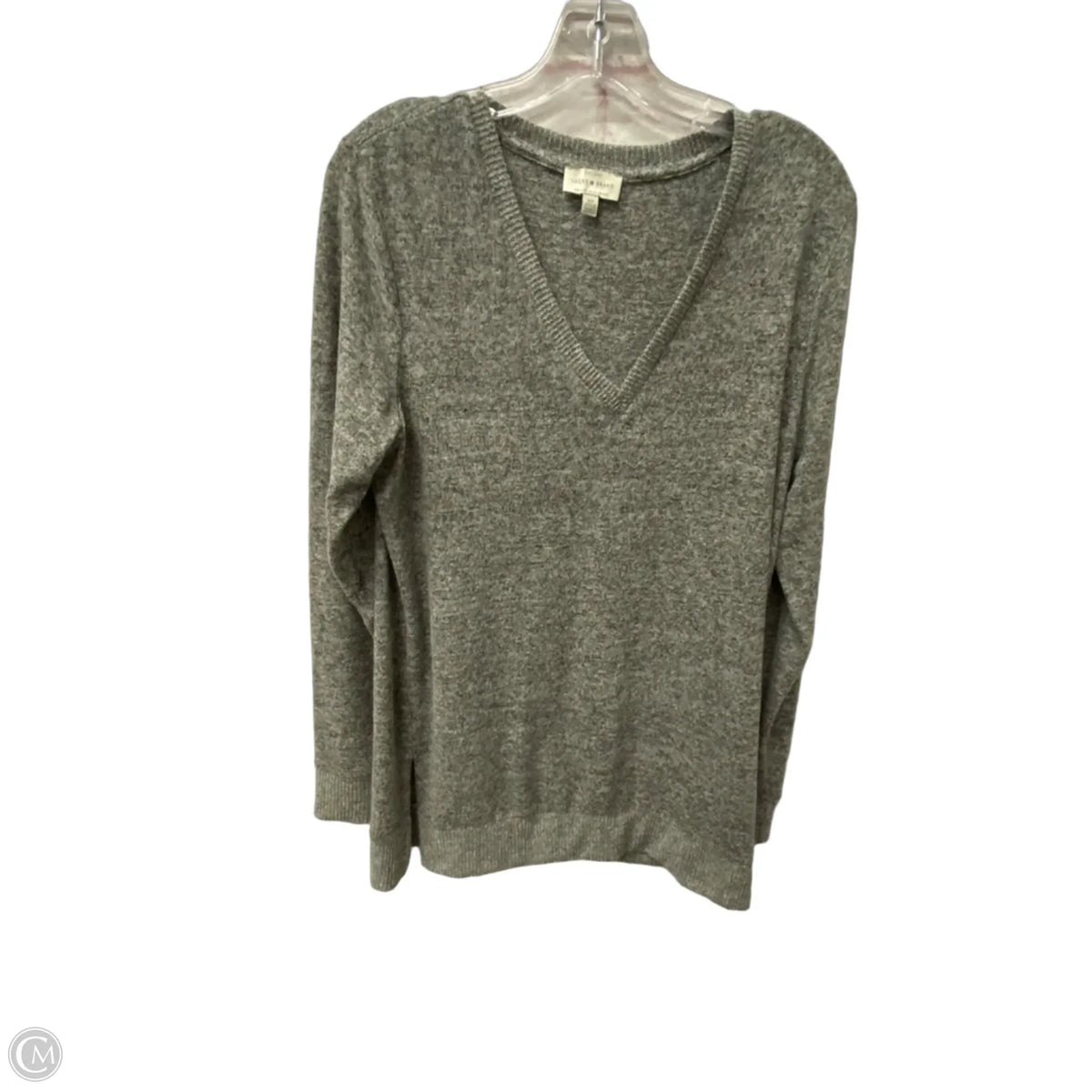 Sweater By Lucky Brand In Grey, Size: S