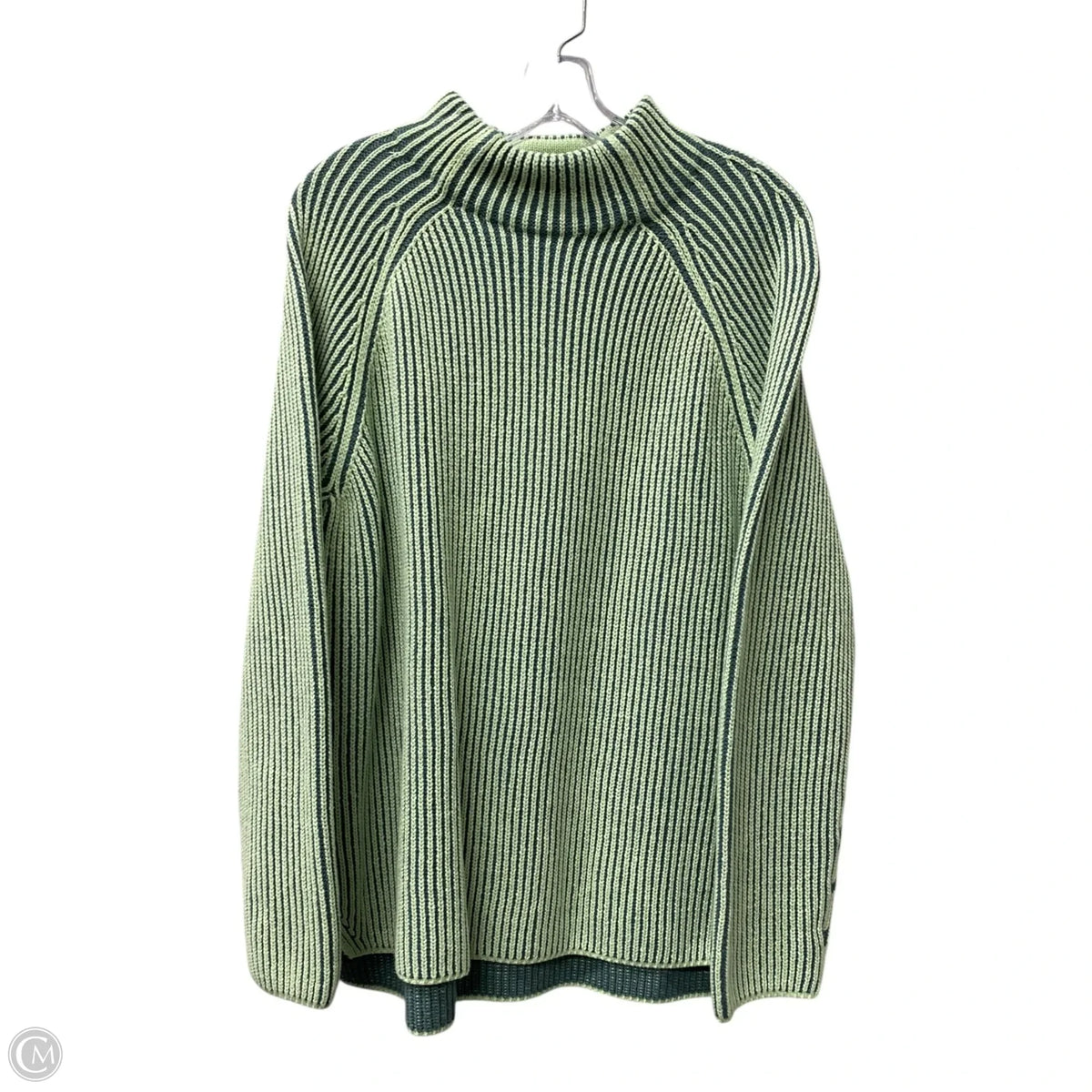Sweater By Lands End In Green, Size: Xl