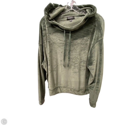 Athletic Sweatshirt Hoodie By Summersalt In Green, Size: Xl
