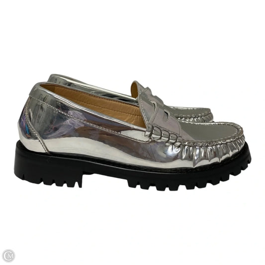 Shoes Flats By J. Crew In Silver, Size: 5