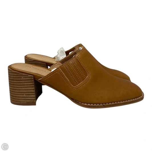 Shoes Heels Block By Madewell In Brown, Size: 8.5