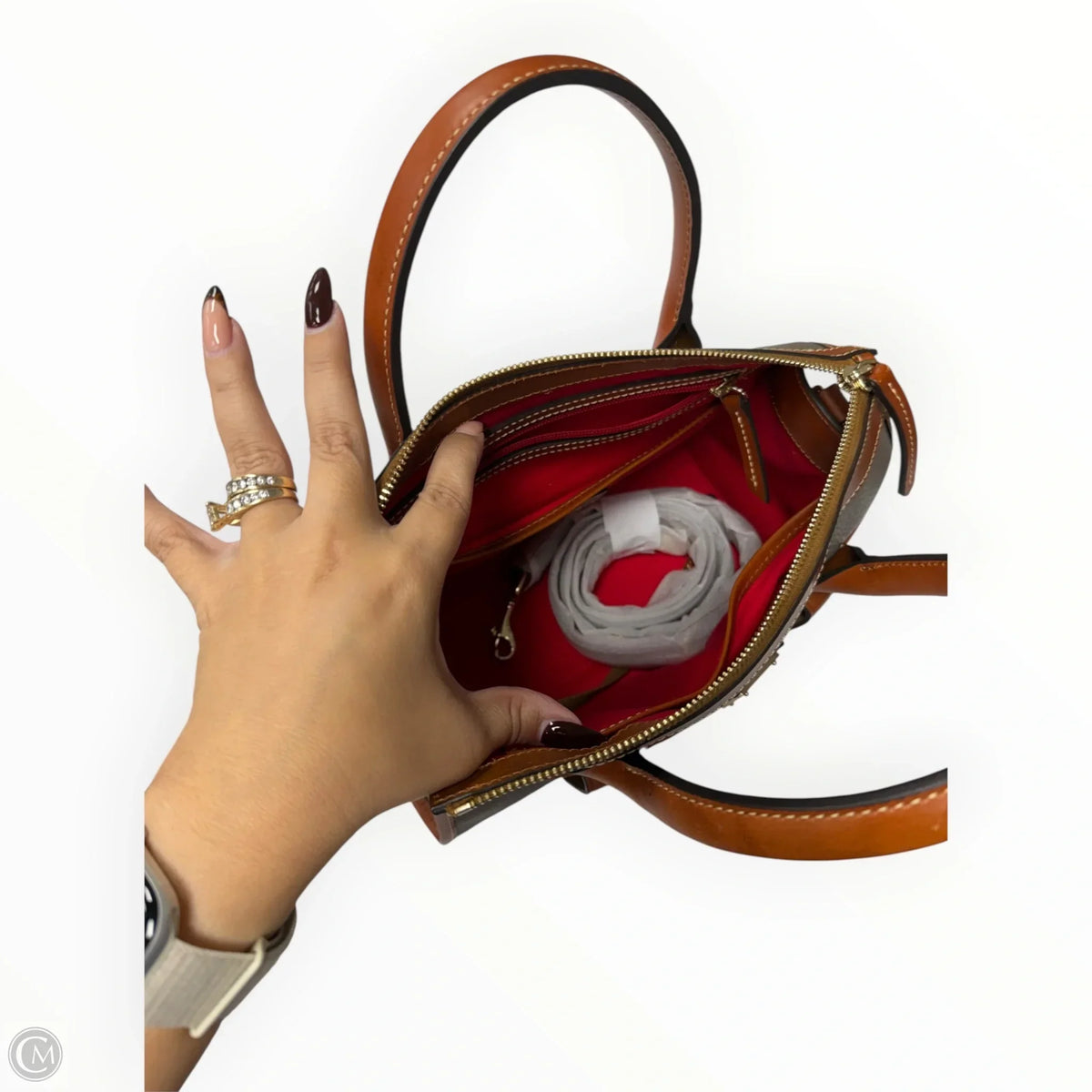 Handbag Designer By Dooney And Bourke, Size: Medium
