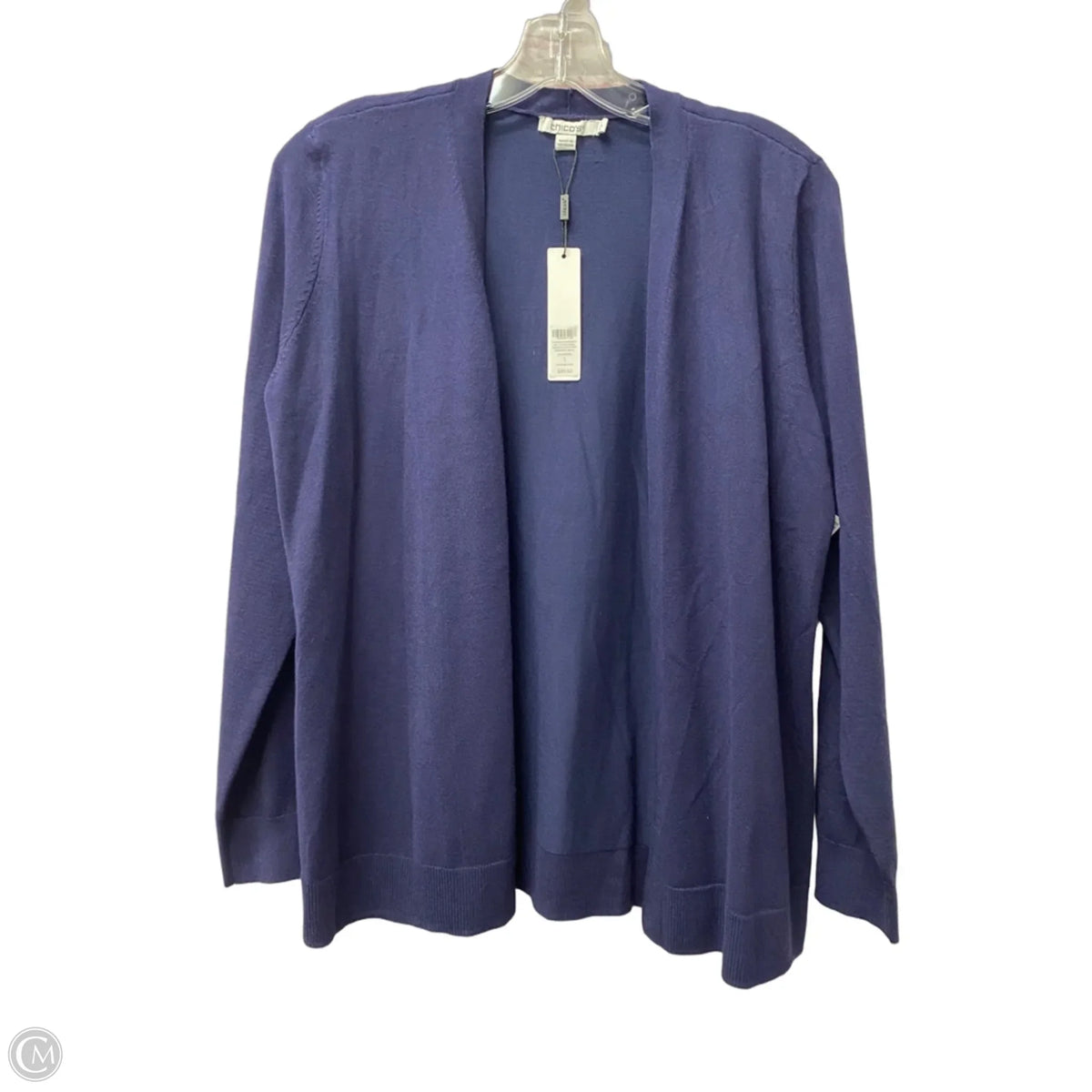 Cardigan By Chicos In Blue, Size: M