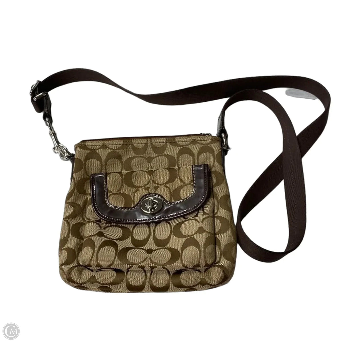 Crossbody Designer By Coach, Size: Small