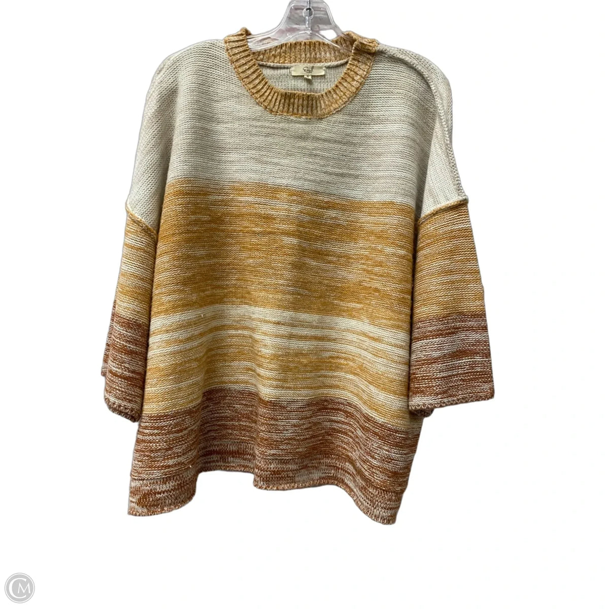 Sweater By Easel In Orange, Size: S