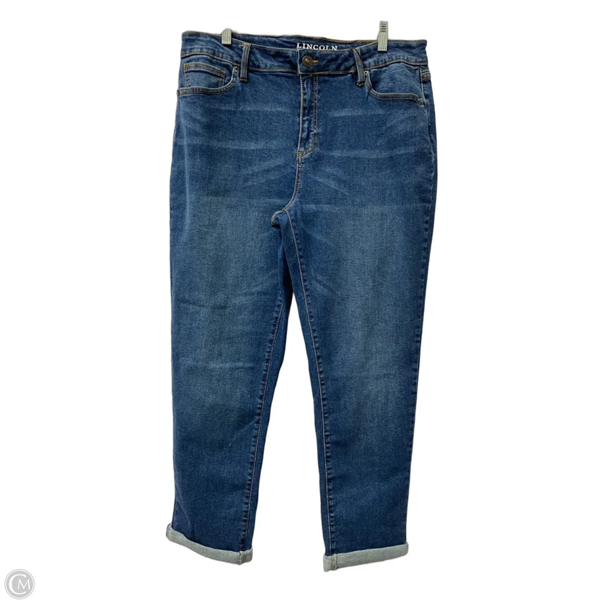 Jeans Straight By Cme In Blue Denim, Size: 14