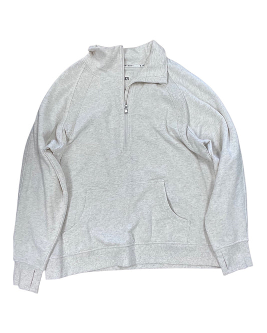 Sweatshirt Crewneck By Maurices In Cream, Size:Xl